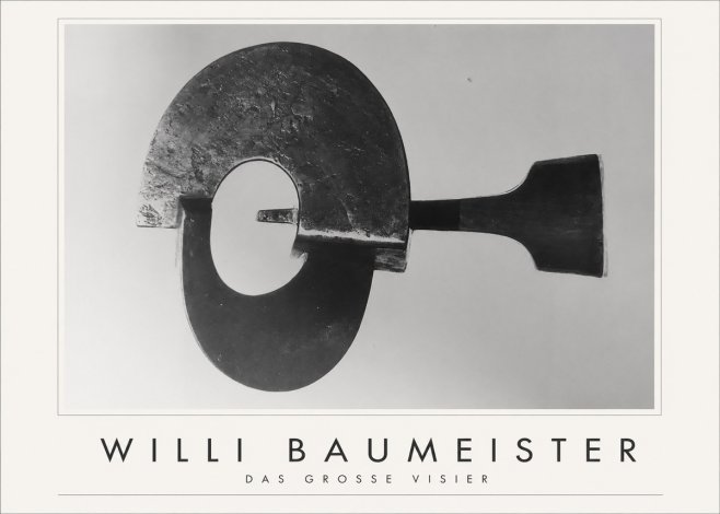 Willi Baumeister Das Grosse Visier No3 - Affiche