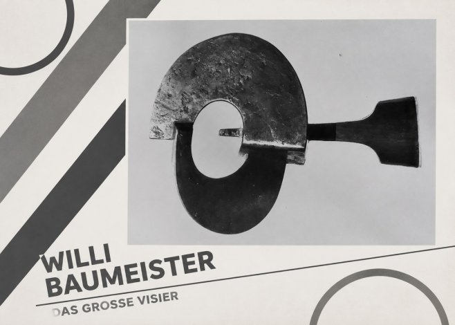 Willi Baumeister Das Grosse Visier No4 - Affiche